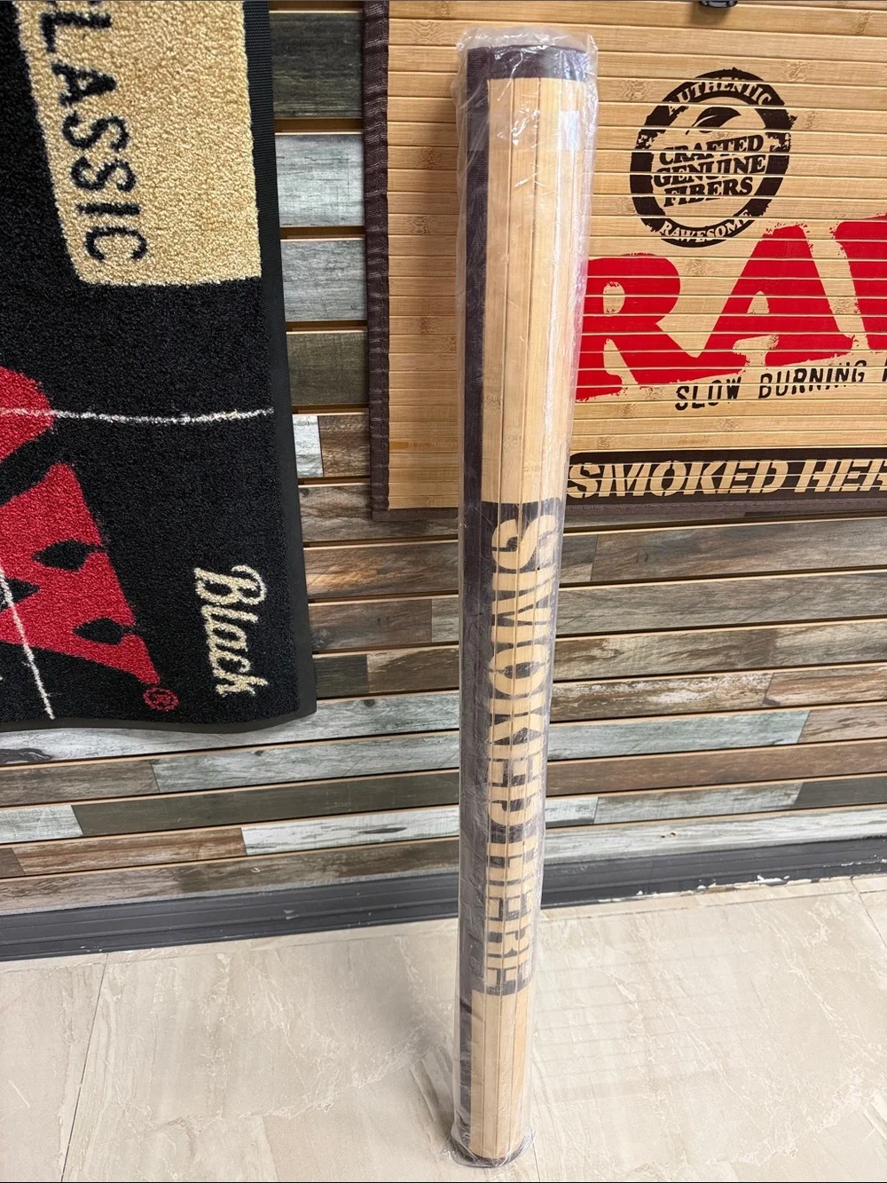 RAW Bamboo Floor Mat Large